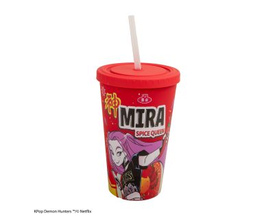 Cinereplicas K-pop Demon Hunters hrnček so slamkou Mira Spice Queen