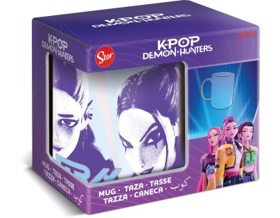 K-pop Demon Hunters keramický hrnček, 325 ml