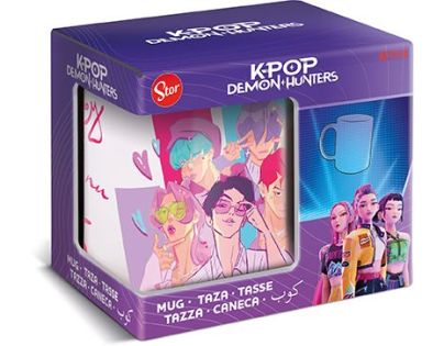 K-pop Demon Hunters keramický hrnček (Saja Boys), 325 ml