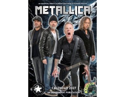 Kalendár 2027 - Metallica