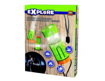 Kapesní svítilna a stolní lampa v jednom SES Explore