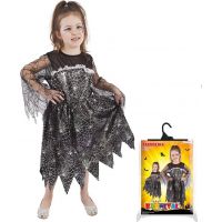 Rappa Detský kostým Čarodejnica halloween 117 - 128 cm 3