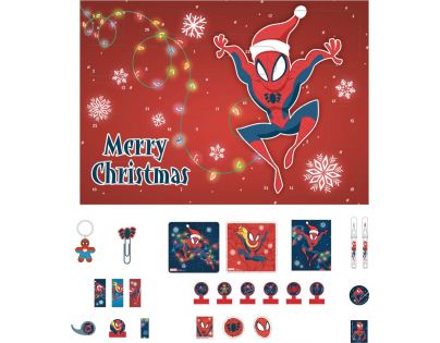 Kartón P+P Adventný kalendár Spider-Man