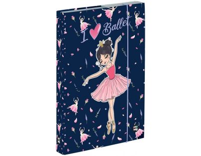 Kartón P+P Box na zošity A4 Jumbo Baletka
