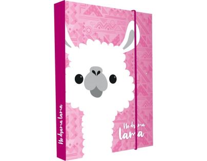 Karton P + P Box na zošity A5 Lama