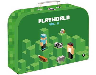 Kartón P+P Kufrík lamino 34 cm Playworld Minecraft