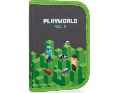 Kartón P+P Peračník jednoposchodový prázdny 2 chlopne Playworld Minecraft