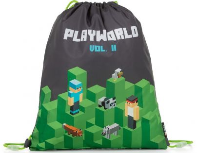 Kartón P+P Vrecko na cvičky Playworld Minecraft