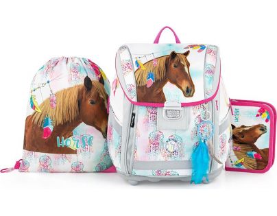 Karton P+P Set pre prváčika 3 dielny Premium Kôň romantic