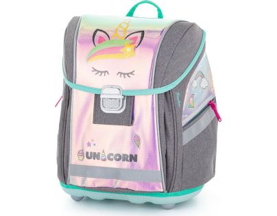 Karton P+P Školský batoh Premium Light Unicorn Iconic