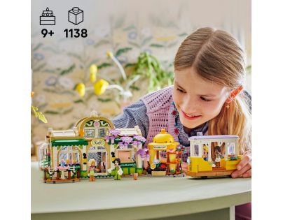 LEGO® Friends 42671 Kaviareň plná rastlín a kvetinárstvo