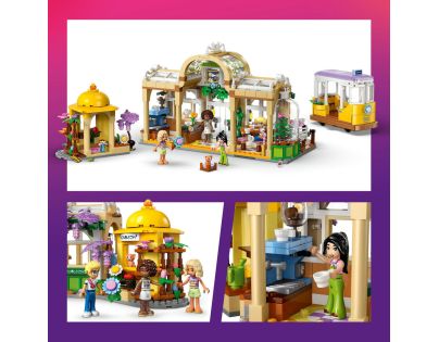 LEGO® Friends 42671 Kaviareň plná rastlín a kvetinárstvo