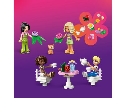 LEGO® Friends 42671 Kaviareň plná rastlín a kvetinárstvo