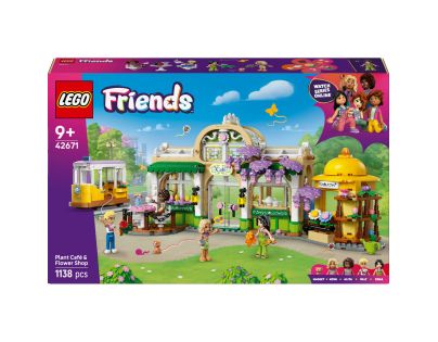 LEGO® Friends 42671 Kaviareň plná rastlín a kvetinárstvo