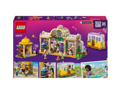 LEGO® Friends 42671 Kaviareň plná rastlín a kvetinárstvo