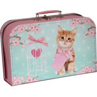 Kazeto Kufrík Mačička Ginger 35 cm 2