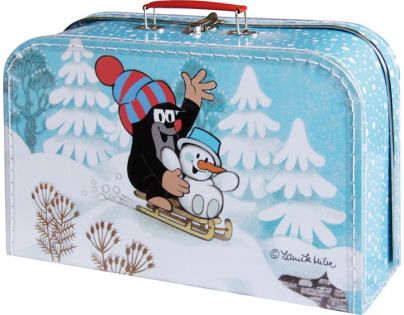 Kazeto 767-8703-0035-8103 - Kufřík Krtek a sněhulák 35 cm