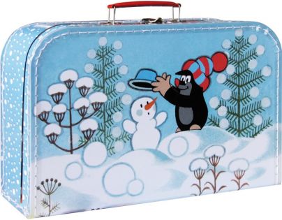 Kazeto 767-8703-0035-8103 - Kufřík Krtek a sněhulák 35 cm