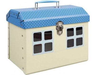 Kazeto Nýtovaný kufr Domeček