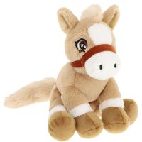 KEEL TOYS Keeleco Poník s chvostom 22 cm 3 béžový