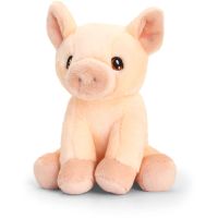 KEEL TOYS Zbierateľské farmárske zvieratá 14 cm prasátko