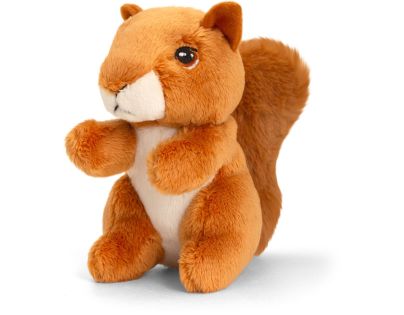 KEEL TOYS Zbierateľské farmárske zvieratá 14 cm veverka