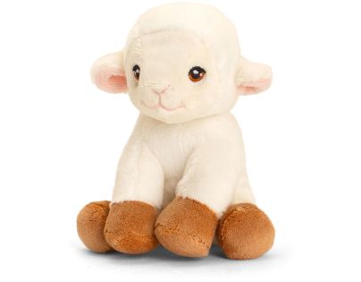KEEL TOYS Zbierateľské farmárske zvieratá 14 cm ovečka