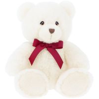 Keeleco Medveď Harry 25 cm bílý