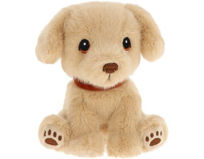 Šteňa Love 14 cm béžový