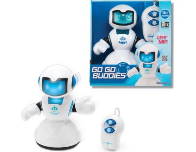 Keenway Robot na kabel s ovladáním - Bílo-modrý