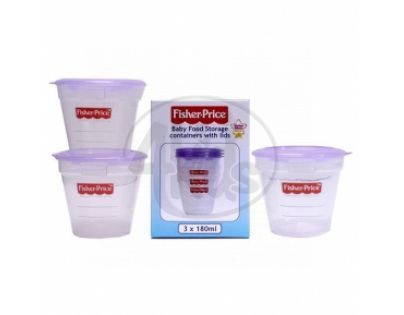 Fisher Price 1416 - Kelímek s víčkem 180ml 3ks