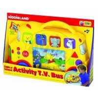 Activity autobus s televizorem a melodiemi Kiddieland 2