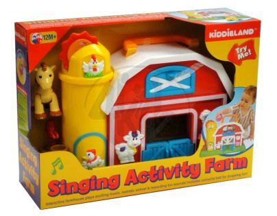 Kiddieland Activity hudební farma s figurkami