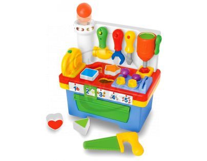 Activity pracovní stůl s nářadím a zvuky Kiddieland