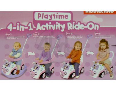 Odrážedlo Disney Minnnie s houpačkou 4v1 Kiddieland 48298