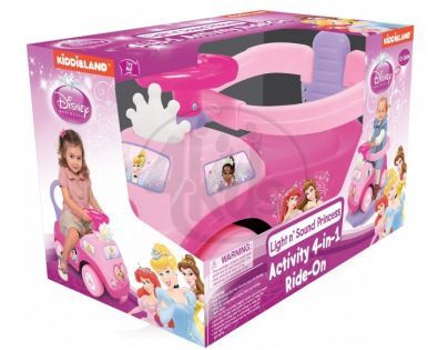 Odrážedlo Disney Princess s houpačkou 4v1 Kiddieland 50245
