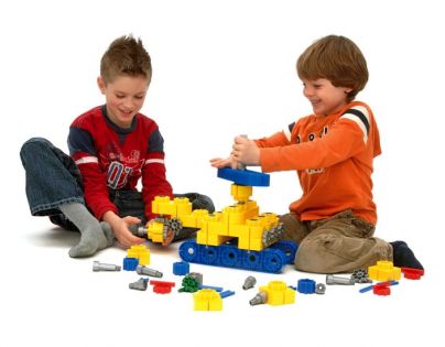 Stavebnice Kiditec L-line Malá sada pro mateřské školy 175 ks