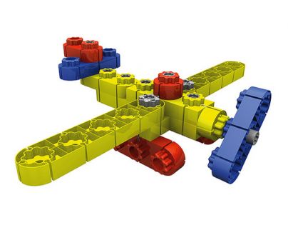 Stavebnice Kiditec L-line Small 46 ks