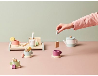 Kids Concept Čajová sada drevená Bistro