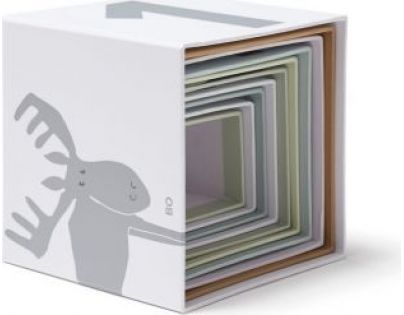 Kids Concept Kocky kartónové Edvin 10 ks