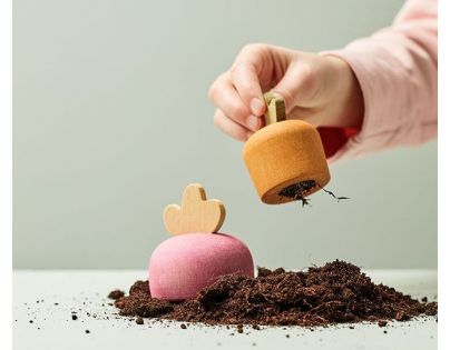 Kids Concept Kvetináč so zeleninou drevený Bistro