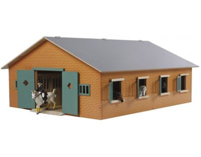 Kids Globe Drevené konské stajne 1:24