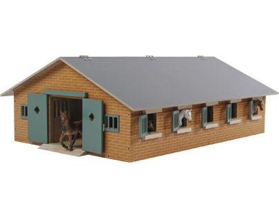 Kids Globe Drevené konské stajne 1:32