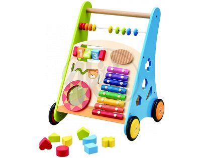 KidsHome Dětské dřevěné chodítko (02062)