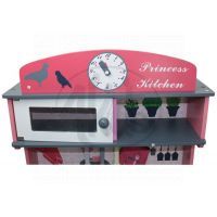 KidsHome Dětská kuchyňka s příslušenstvím 100 cm (02051) 2