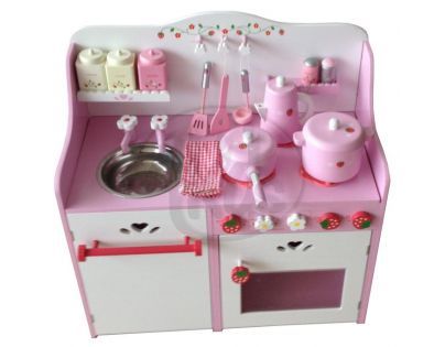 KidsHome Dětská kuchyňka s příslušenstvím 60 cm (02052)