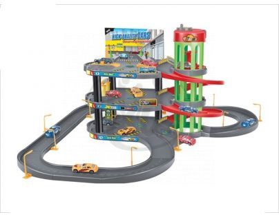KidsHome Garáž 2 patra a 4 auta