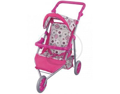 KidsHome Sportovní tříkolový kočárek FL8164-2