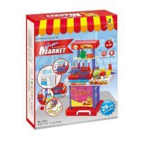 KidsHome KidsHome Supermarket Pokladna Kuchyňka v kufříku (02075) 3
