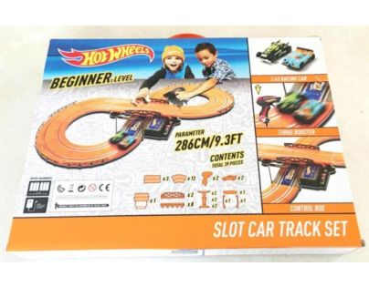 Kidztech Závodná dráha Hot Wheels 286 cm s adaptérom